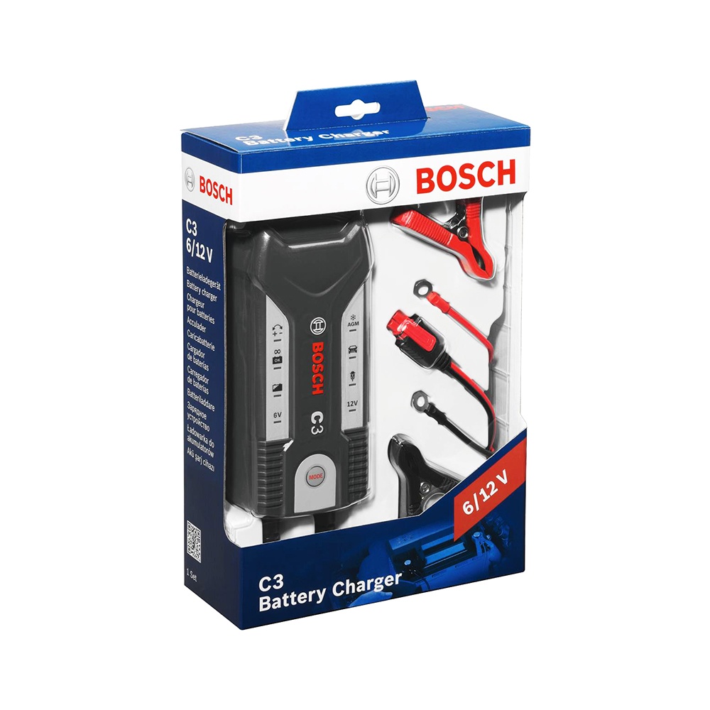 Bosch C3 Battery Charger 6V/12V