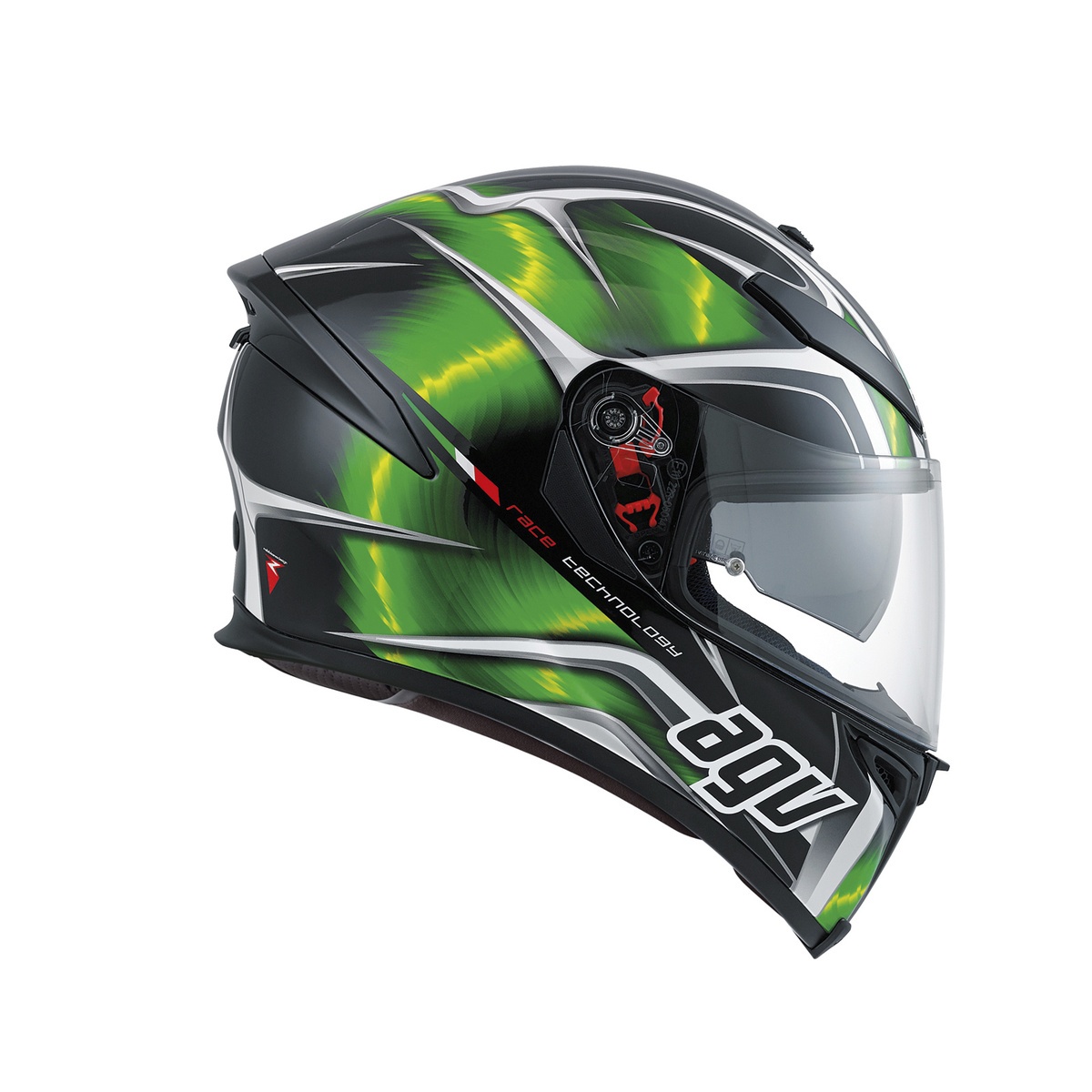 agv hurricane green