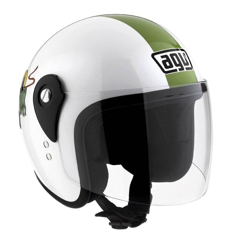 Motorcycle helmet AGV Junior Open Multi Frog - Импас 56