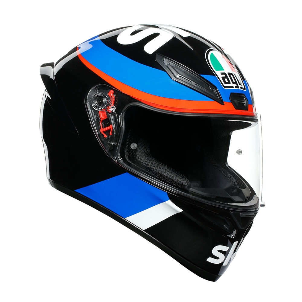 Motorcycle helmet sport: K1 Top Ece2205 - Soleluna 2015 - AGV helmets -  Dainese (Official Shop)