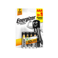 Батерии Energizer Alkaline Power AAA 3+1 бр