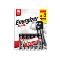Батерии Energizer MAX AAA 4+2 бр