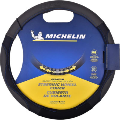 MICHELIN iFit™ Калъф за волан "Performance" 36,8-39,4 см. - син шев - Image 3