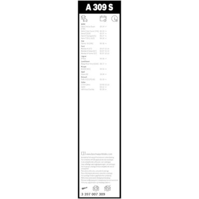 BOSCH Aero Twin Комплект чистачки A309S 650/475 мм. - Image 5