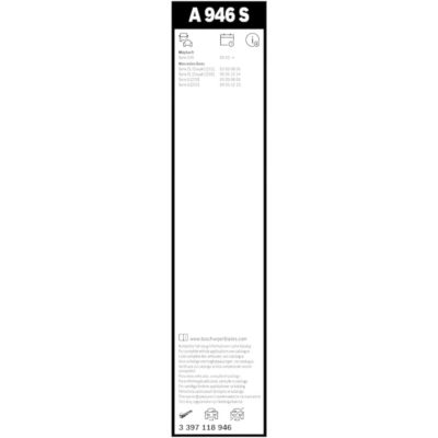 BOSCH Aero Twin Комплект чистачки A946S 680/680 мм. - Image 5