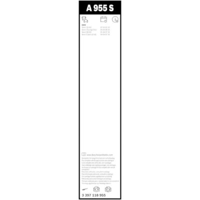 BOSCH Aero Twin Комплект чистачки A955S 600/575 мм. - Image 4