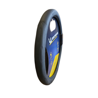 Michelin Калъф за волан 36,8-39,4 см. - черен с черен шев - ML-1001-N - Image 3