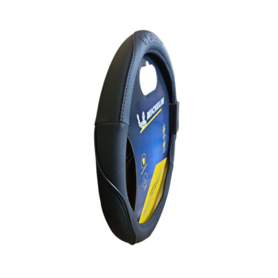 Michelin Калъф за волан 36,8-39,4 см. - черен с черен шев - ML-1003-N - Image 3