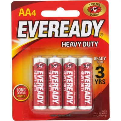 Батерии Eveready HD AA 4 бр. - Image 2