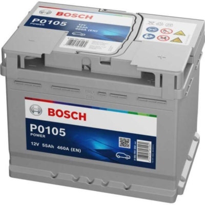 Car battery BOSCH POWER 55Ah 460A (EN) R+ - Image 3