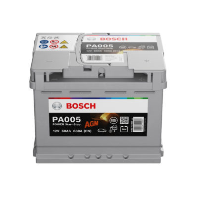 Акумулатор BOSCH POWER AGM 60AH 680A (EN) R+