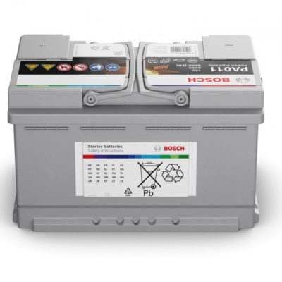 Акумулатор BOSCH POWER AGM 80AH 800A (EN) R+ - Image 3