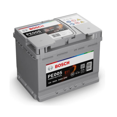 Акумулатор BOSCH POWER EFB 60AH 640A (EN) R+ - Image 2