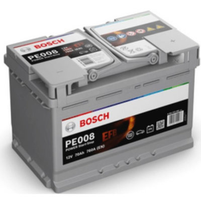 Акумулатор BOSCH POWER EFB 70AH 760A (EN) R+ - Image 2