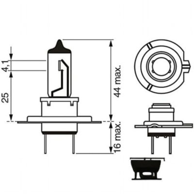Комплект крушки BOSCH H7 - 2 бр. - Image 4