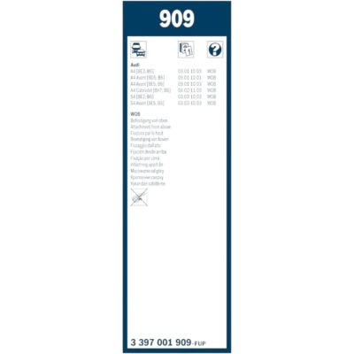 BOSCH Standard Twin Комплект чистачки 909 550/550 мм. - Image 4