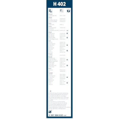 BOSCH Rear задна чистачка H402 400 мм. - Image 4