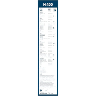 BOSCH Rear задна чистачка H400 400 мм. - Image 4