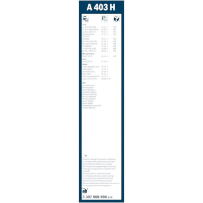 BOSCH Rear задна чистачка A403H 400 мм. - Image 5