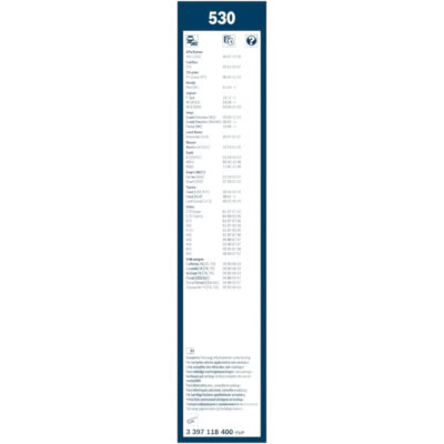 BOSCH Standard Twin Комплект чистачки 530 530/530 мм. - Image 3