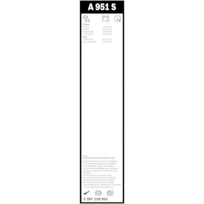 BOSCH Aero Twin Комплект чистачки A951S 650/475 мм. - Image 5