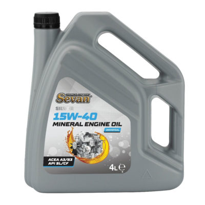 SEVAN SILVER 15W40/ 4 L * A3/B3 * API SL/CF