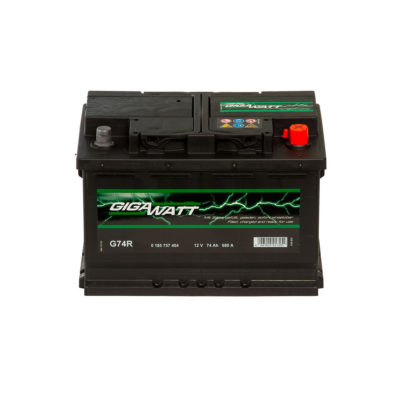 Акумулатор GIGAWATT 74Ah 680A