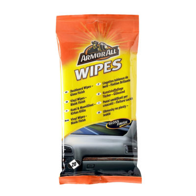 ARMOR ALL gloss finish dashboard wipes 20pcs