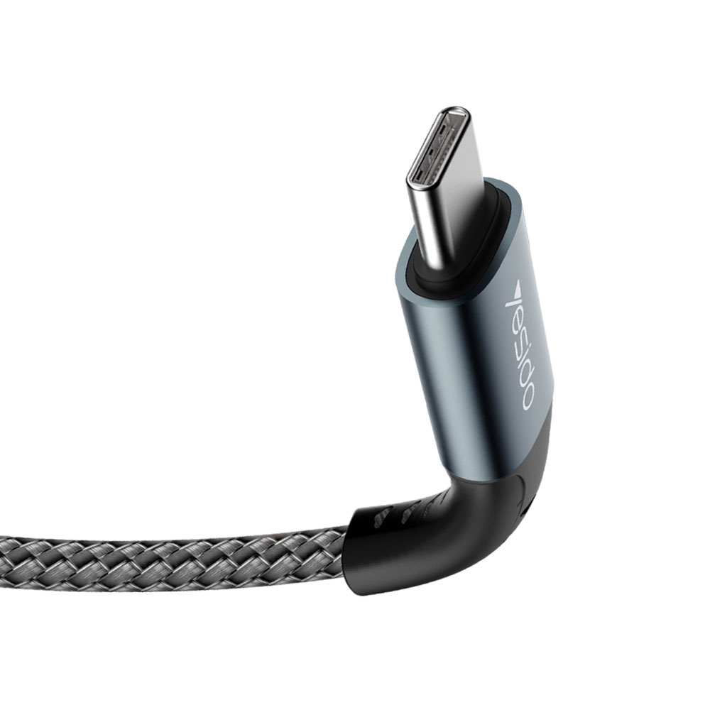 Кабел за телефон 	YESIDO USB Type-C към Type-C 120 см (max 60W) 5Gbps - Image 4