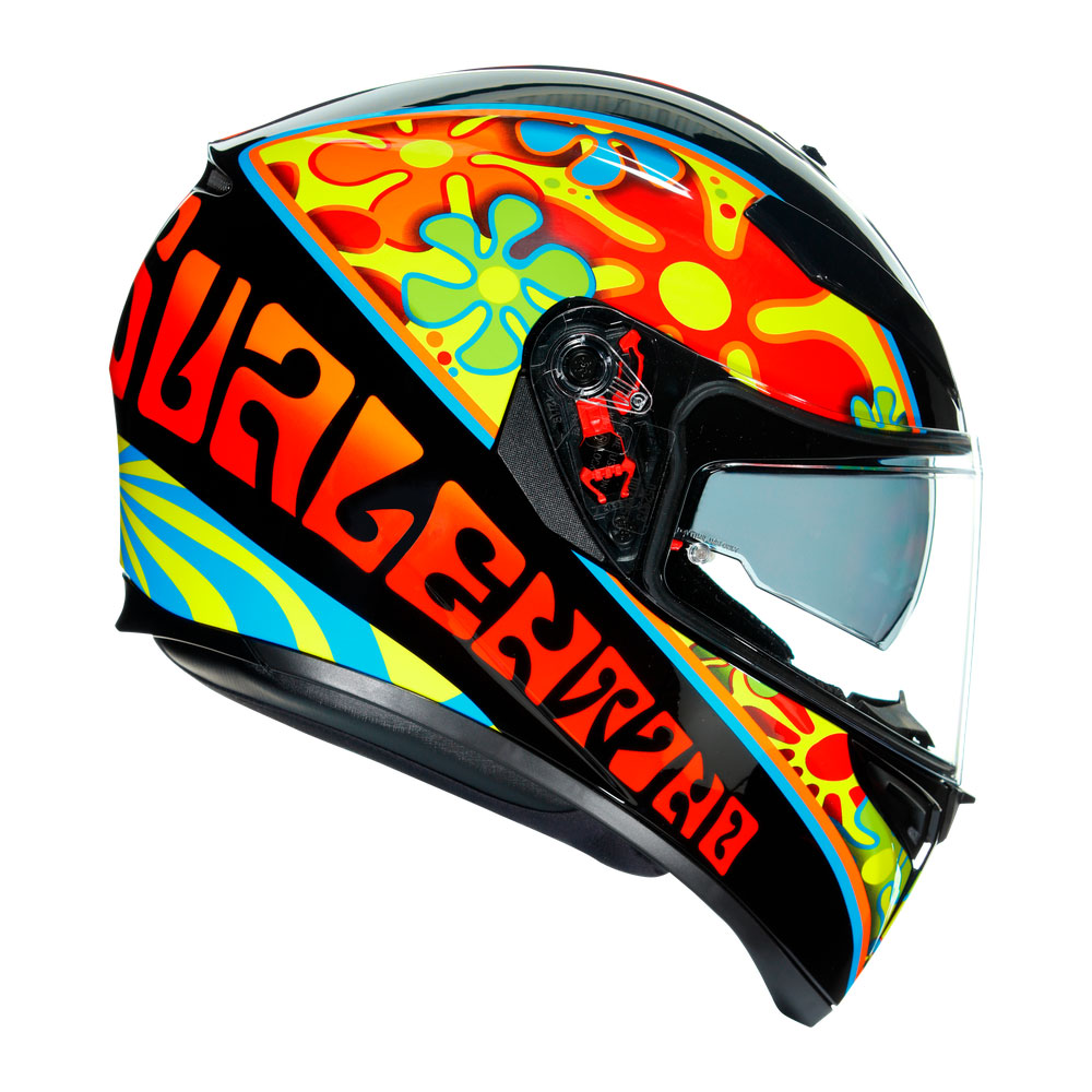 Motorcycle helmet AGV K-3 SV Top MPLK Rossi Valncia 2003 - Image 2