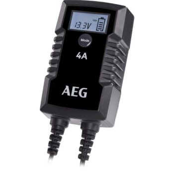 AEG Интелигентно зарядно устройство за акумулатор LD 4, 6/12 V, 4 A, с LCD дисплей