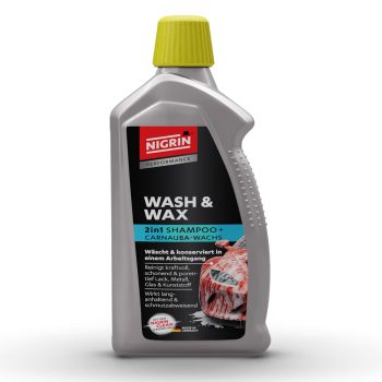 NIGRIN Performance Автошампоан с вакса Wash & Wax 1 л